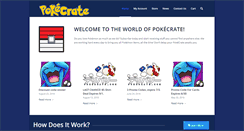 Desktop Screenshot of pokecrate.com